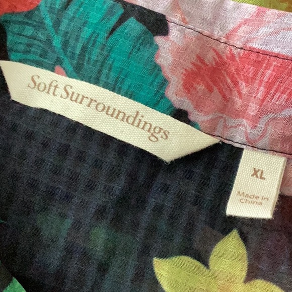 Soft Surroundings Sheer Tunic and camisole - Picture 7 of 8